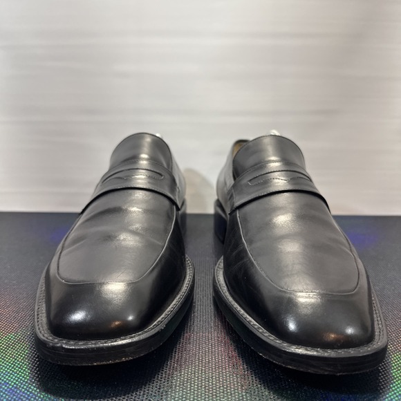 Cole Haan Collection Shoes Men's Size 10.5M Black Loafers C02992 Made In Italy - Picture 3 of 12
